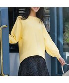 【エニィ スィス/any SiS】の【花粉リリース】ドルマン ニット イエロー|ID: prp329100004838871 ipo3291000000036378910