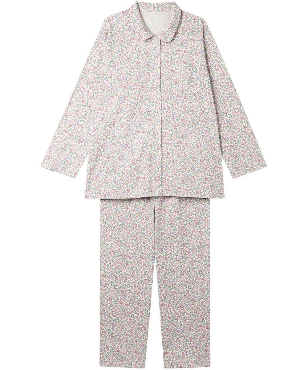 【ウィング/Wing】のパジャマ 綿100%(本体) スムース素材 長袖 長ズボン レディース EP7046 ウイング/ワコール インテリア・キッズ・メンズ・レディースファッション・服の通販 founy(ファニー) ファッション Fashion レディースファッション Fashion for Women トップス・カットソー Cut & Sew Tops センター Center, Center Line なめらか Smooth, Silky Texture 長袖 Long Sleeve, Full Sleeve パジャマ Pajamas, Sleepwear プリント Print, Printed Pattern ボトム Bottoms, Lower Wear ピンク|ID: prp329100004838872 ipo3291000000035260937