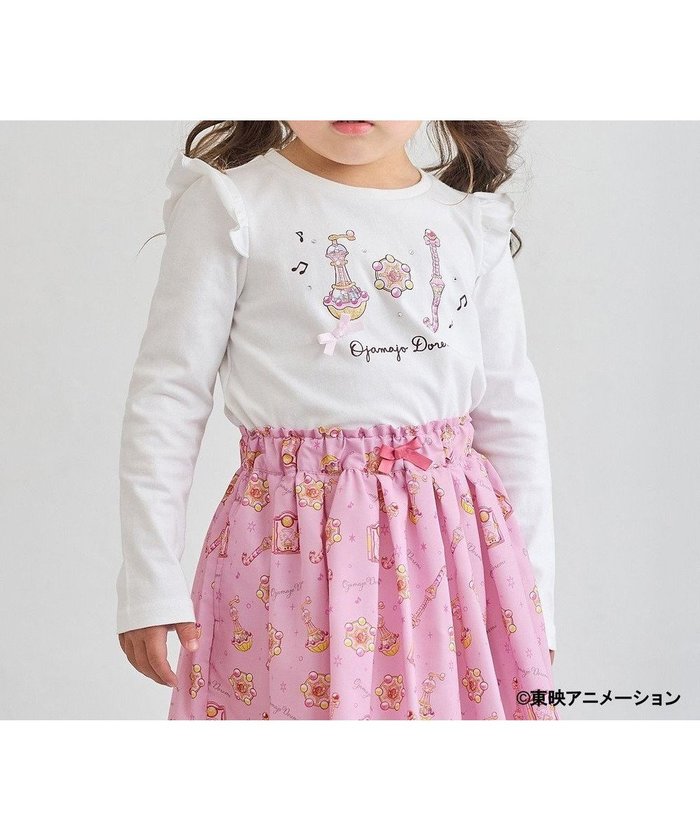 【エニィ/ANY / KIDS】の【も~っと!おジャ魔女どれみ×any FAM】長袖Tシャツ インテリア・キッズ・メンズ・レディースファッション・服の通販 founy(ファニー) https://founy.com/ ファッション Fashion キッズファッション Fashion for Kids トップス・カットソー Cut & Sew Tops 春 Spring カットソー Cut and Sewn Top コラボ Collaboration, Collab スマホ Smartphone, Mobile Device 長袖 Long Sleeve, Full Sleeve フリル Frill, Ruffle プリント Print, Printed Pattern ポシェット Pochette, Mini Bag S/S・春夏 SS, Spring/Summer, Warm Season おすすめ Recommended / Our Picks 夏 Summer |ID: prp329100004839306 ipo3291000000035598258