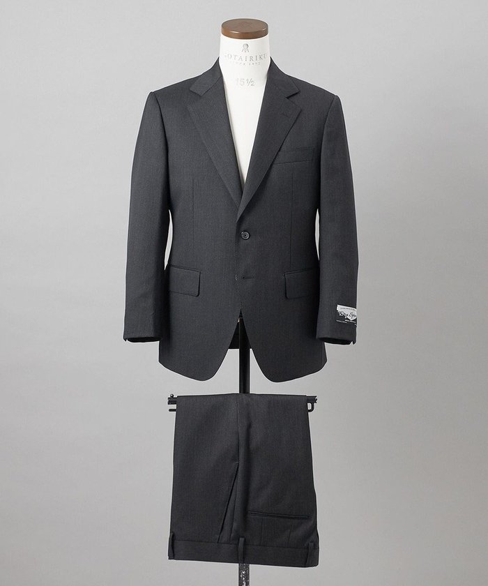 【五大陸/gotairiku / MEN】の【御幸毛織】ドライスピナーツイルストレッチスーツ_グレー インテリア・キッズ・メンズ・レディースファッション・服の通販 founy(ファニー) https://founy.com/ ファッション Fashion メンズファッション Fashion for Men セットアップ Matching Sets ストレッチ Stretch, Stretchy Fabric スーツ Suit, Formalwear セットアップ Set-Up, Coordinated Outfit フィット Fit, Slim Fit レギュラー Regular, Standard Fit 夏 Summer S/S・春夏 SS, Spring/Summer, Warm Season A/W・秋冬 Autumn/Winter |ID: prp329100004839336 ipo3291000000035265759