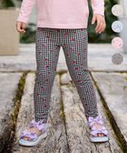 【エニィ/ANY / KIDS】の総柄フルレングスレギンス ブラック×ギンガム|ID: prp329100004839347 ipo3291000000035265803