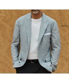 【五大陸/gotairiku / MEN】の【吸水速乾/ウォッシャブル】ノルマンディーリネン カーディガンジャケット(24年モデル) ライトグレー系|ID: prp329100004839350 ipo3291000000035888245