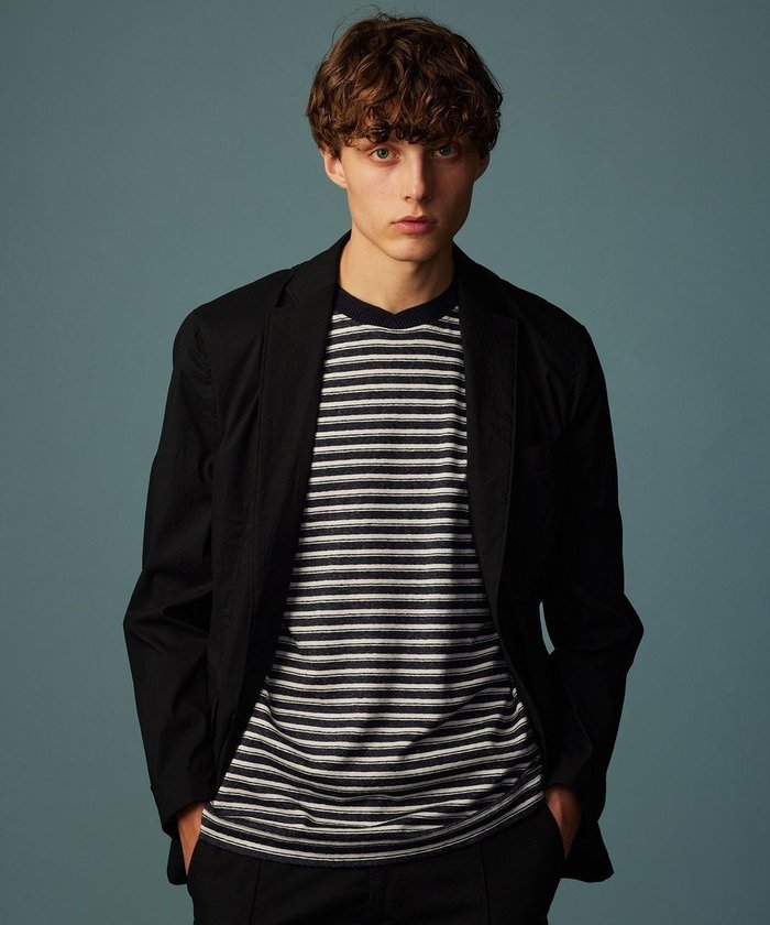 【ジョセフ アブード/JOSEPH ABBOUD / MEN】の【ポケッタブル/ハイパワーストレッチ/Eco 撥水】アクティブレジャー ジャケット インテリア・キッズ・メンズ・レディースファッション・服の通販 founy(ファニー) https://founy.com/ ファッション Fashion メンズファッション Fashion for Men アウター Men's Coats Outerwear テーラードジャケット Tailored Jackets & Blazers ジャケット Jacket, Outerwear ポケット Pocket, Pocket Detail 夏 Summer 旅行 Travel 春 Spring S/S・春夏 SS, Spring/Summer, Warm Season 軽量 Lightweight, Ultra Light |ID: prp329100004839353 ipo3291000000035868382