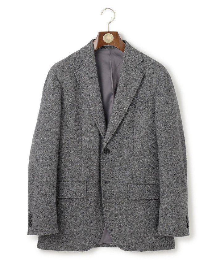 【ジェイ プレス/J.PRESS / MEN】の【WEB・一部店舗限定】カシミヤブレンド ストレッチツイル ジャケット / 2B / セットアップ可 インテリア・キッズ・メンズ・レディースファッション・服の通販 founy(ファニー) https://founy.com/ ファッション Fashion メンズファッション Fashion for Men アウター Men's Coats Outerwear テーラードジャケット Tailored Jackets & Blazers ジャケット Jacket, Outerwear スラックス Slacks, Dress Pants セットアップ Set-Up, Coordinated Outfit フォルム Silhouette, Form リラックス Relax, Relaxed Fit エレガント 上品 Elegant A/W・秋冬 Autumn/Winter |ID: prp329100004839355 ipo3291000000035634659