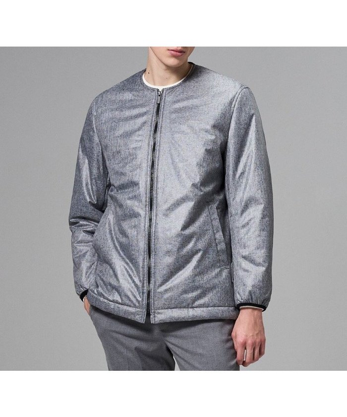 【ジョゼフ オム/JOSEPH HOMME / MEN】の新素材【アウタードッキング対応】ラインアートジャガード ブルゾン インテリア・キッズ・メンズ・レディースファッション・服の通販 founy(ファニー) https://founy.com/ ファッション Fashion メンズファッション Fashion for Men アウター Men's Coats Outerwear ブルゾンジャケット / カジュアルアウター Bomber Jackets & Blousons シンプル Simple, Minimal ジャケット Jacket, Outerwear ドッキング Docking, Mixed Material ドローコード Drawcord, Drawstring Cord バランス Balance, Style Balance フロント Front, Front Design ブルゾン Blouson, Bomber Jacket 防寒 Cold Protection, Winter-Ready モッズコート Mods Coat, Military Parka ライナー Liner, Inner Layer A/W・秋冬 Autumn/Winter |ID: prp329100004839360 ipo3291000000035265848