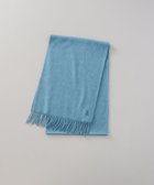 【オーロラ/AURORA / MEN】の【 LANVIN COLLECTION(ランバン コレクション) 】カシミヤ100%無地マフラー ターコイズ|ID: prp329100004839363 ipo3291000000035567616