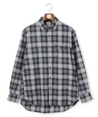 【ジェイ プレス/J.PRESS / MEN】の【WEB・一部店舗限定】チェックフランネル シャツ / B.D. ブラック系3|ID: prp329100004839365 ipo3291000000036004078