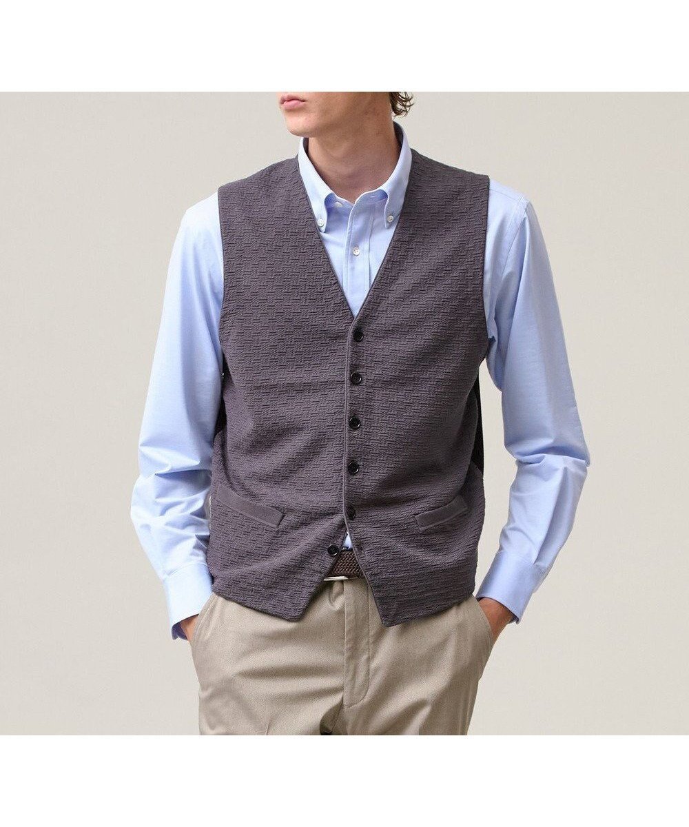【ジェイ プレス/J.PRESS / MEN】の重ねて映える洗練レイヤード【ストレッチ / イージーケア】【FLEX YARN】ハイゲージ ニットベスト 人気、トレンドファッション・服の通販 founy(ファニー) ファッション Fashion メンズファッション Fashion for Men トップス・カットソー Cut & Sew Tops ニット・セーター / 定番トップス Knit Tops & Sweaters ベスト・ジレ Vests & Gilets カットソー Cut and Sewn Top ジャケット Jacket, Outerwear ストレッチ Stretch, Stretchy Fabric 定番 Standard, Basic Item プレーン Plain, Simple ベスト Vest, Waistcoat ベーシック Basic, Essential A/W・秋冬 Autumn/Winter エレガント 上品 Elegant other-1|ID: prp329100004839373 ipo3291000000035615011