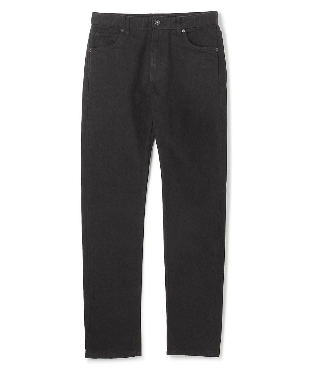 【ジョゼフ オム/JOSEPH HOMME / MEN】のセルヴィッチデニム / CIGAR 5P インテリア・キッズ・メンズ・レディースファッション・服の通販 founy(ファニー) 　ファッション　Fashion　メンズファッション　Fashion for Men　ボトムス　Bottoms　デニムパンツ・ジーンズ　Denim Pants　シルケット　Silket, Silky Cotton　ストレッチ　Stretch, Stretchy Fabric　ストレート　Straight, Straight Cut　スリム　Slim, Slim Fit　デニム　Denim, Jeans Material　ポケット　Pocket, Pocket Detail　A/W・秋冬　Autumn/Winter　ブラック系|ID: prp329100004839399 ipo3291000000035266019
