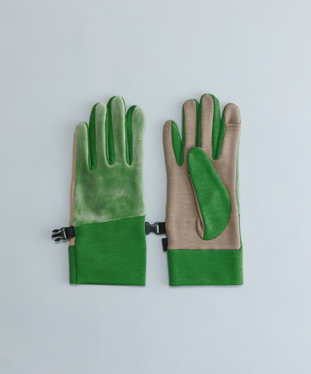 【オルクベット/ORuKuBET】のウォーキンググローブ / CABRAL(WOMEN)【タッチパネル対応】 インテリア・キッズ・メンズ・レディースファッション・服の通販 founy(ファニー) ファッション Fashion レディースファッション Fashion for Women 手袋 Gloves & Mittens なめらか Smooth, Silky Texture スマート Smart, Elegant スリット Slit, Slit Detail ベロア Velour, Soft Velvet A/W・秋冬 Autumn/Winter グリーン|ID: prp329100004839403 ipo3291000000035266067