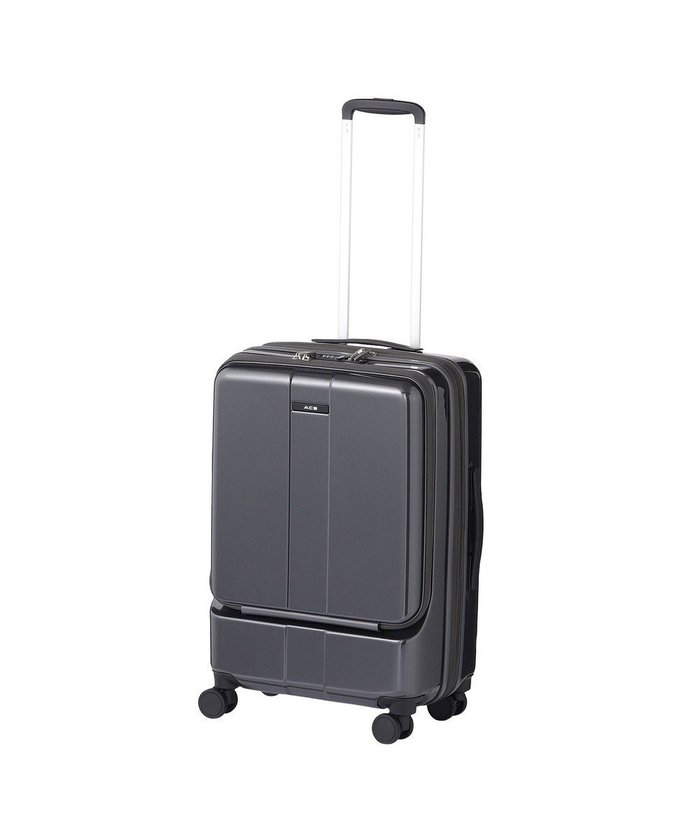 【エースバッグズアンドラゲッジ/ACE BAGS & LUGGAGE】のACE フォールズ スーツケー 4~5泊目安 フロントポケット・キャスターストッパー機能付き 06906 エース インテリア・キッズ・メンズ・レディースファッション・服の通販 founy(ファニー) https://founy.com/ ファッション Fashion レディースファッション Fashion for Women スーツ Business Suits & Workwear スーツケース キャリーケース Suitcase / Carry Case フロント Front, Front Design ポケット Pocket, Pocket Detail |ID: prp329100004839423 ipo3291000000035909667