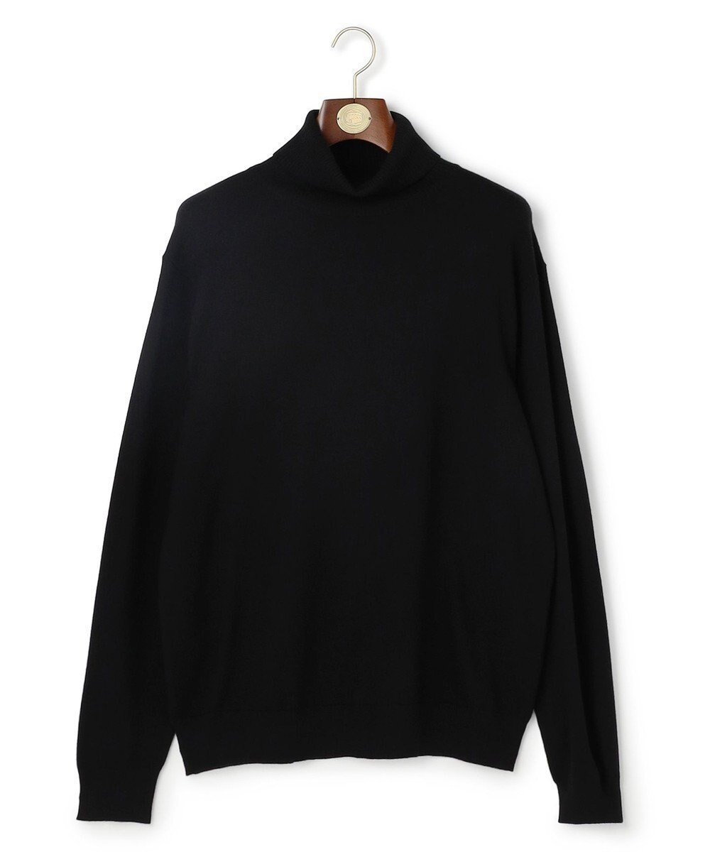 【ジェイ プレス/J.PRESS / MEN】の【WEB・一部店舗限定】レーヨンナイロンPBTタートルネック ニット インテリア・キッズ・メンズ・レディースファッション・服の通販 founy(ファニー) 　ファッション　Fashion　メンズファッション　Fashion for Men　トップス・カットソー　Cut & Sew Tops　ニット・セーター / 定番トップス　Knit Tops & Sweaters　インナー　Innerwear　セーター　Sweater, Knitwear　タートルネック　Turtleneck, High Neck　洗える　Machine Washable　A/W・秋冬　Autumn/Winter　ブラック系|ID: prp329100004839426 ipo3291000000035266329