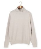 【ジェイ プレス/J.PRESS / MEN】の【WEB・一部店舗限定】レーヨンナイロンPBTタートルネック ニット ライトグレー系|ID: prp329100004839426 ipo3291000000035707391