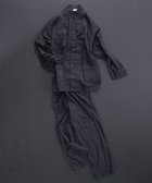 【京和晒綿紗/KYO WAZARASHI MENSYA】の【紗栄子さん愛用パジャマ/UNISEX】京和晒綿紗×御黒染司 京都紋付 ガーゼパジャマ 2重合わせ 【黒】 人気、トレンドファッション・服の通販 founy(ファニー) ファッション Fashion レディースファッション Fashion for Women 春 Spring 秋 Autumn 吸水 Absorbent, Quick-Dry タンブラー Tumbler, Travel Mug ダブル Double, Double-Breasted ダメージ Distressed, Destroyed パジャマ Pajamas, Sleepwear ユニセックス Unisex, Genderless ロング Long, Long-Length thumbnail 黒紋付染め|ID: prp329100004839427 ipo3291000000035606836