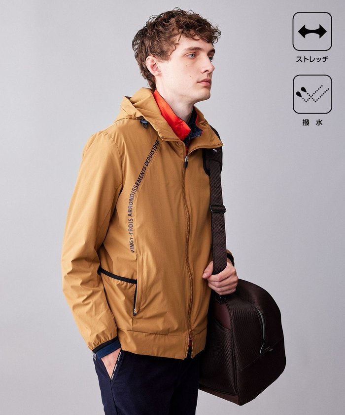 【23区 ゴルフ/23区GOLF / MEN】の【MEN】【ストレッチ/撥水】マルチウェイ ブルゾン&リバーシブルベスト インテリア・キッズ・メンズ・レディースファッション・服の通販 founy(ファニー) https://founy.com/ ファッション Fashion メンズファッション Fashion for Men アウター Men's Coats Outerwear ブルゾンジャケット / カジュアルアウター Bomber Jackets & Blousons キルト Quilt, Quilted Fabric シンプル Simple, Minimal ジャケット Jacket, Outerwear ストレッチ Stretch, Stretchy Fabric スピンドル Spindle, Drawcord タフタ Taffeta, Structured Fabric チェック Check, Plaid, Tartan ブルゾン Blouson, Bomber Jacket ベスト Vest, Waistcoat ラウンド Round, Round Neck 秋 Autumn A/W・秋冬 Autumn/Winter 軽量 Lightweight, Ultra Light |ID: prp329100004839428 ipo3291000000035707791