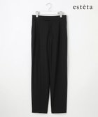 【23区/NIJYUSANKU】の【エステータ】ウールトロドライストレッチ タックテーパード パンツ 人気、トレンドファッション・服の通販 founy(ファニー) ファッション Fashion レディースファッション Fashion for Women パンツ Pants & Trousers ストレッチ Stretch, Stretchy Fabric スマート Smart, Elegant センター Center, Center Line モダン Modern, Contemporary リラックス Relax, Relaxed Fit A/W・秋冬 Autumn/Winter 冬 Winter / This Winter thumbnail ブラック|ID: prp329100004839452 ipo3291000000036150692