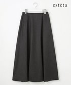 【23区/NIJYUSANKU】の【エステータ】CANONICO カバートクロス スカート 人気、トレンドファッション・服の通販 founy(ファニー) ファッション Fashion レディースファッション Fashion for Women スカート Skirts イタリア Italy インポート Imported Fashion ジャケット Jacket, Outerwear セットアップ Set-Up, Coordinated Outfit パターン Pattern, Design Print フレア Flare, Flared A/W・秋冬 Autumn/Winter 冬 Winter / This Winter エレガント 上品 Elegant thumbnail チャコールグレー|ID: prp329100004839454 ipo3291000000036272485