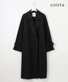 【23区/NIJYUSANKU】の【エステータ】ウールトレンチコート ブラック|ID: prp329100004839456 ipo3291000000035662325