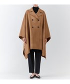 【23区/NIJYUSANKU】の【エステータ】ウールリバー ポンチョ コート キャメル|ID: prp329100004839457 ipo3291000000035909760