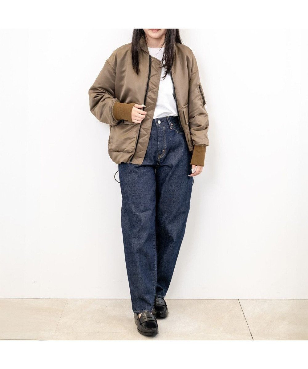 【サキュウ/caqu】のFS narrow barrel ナローバレルデニムパンツ インテリア・キッズ・メンズ・レディースファッション・服の通販 founy(ファニー) 　ファッション　Fashion　レディースファッション　Fashion for Women　パンツ　Pants & Trousers　デニムパンツ・ジーンズ・美脚デニム　Denim Jeans & Pants　インディゴ　Indigo Denim　コーティング　Coating, Coated Finish　ジーンズ　Jeans, Denim Pants　スマート　Smart, Elegant　センター　Center, Center Line　テーパード　Tapered, Tapered Pants　デニム　Denim, Jeans Material　トレンド　Trend, Trending Now　人気　Popular, Best Seller　ワイド　Wide, Wide Fit　A/W・秋冬　Autumn/Winter　S/S・春夏　SS, Spring/Summer, Warm Season　夏　Summer　re.birth|ID: prp329100004839461 ipo3291000000035459215