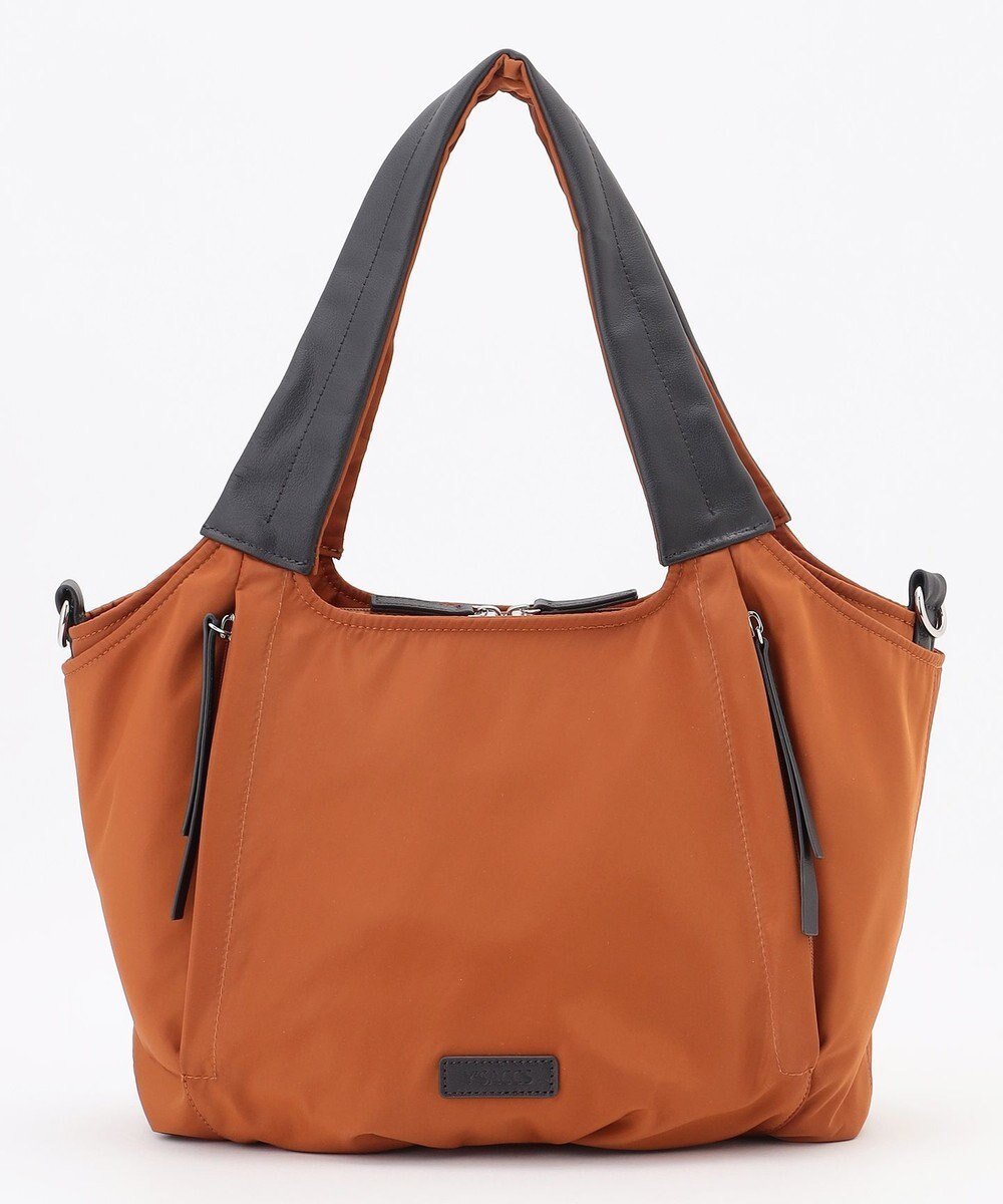 【イザック/Y'SACCS】のふんわりラウンド2WAYトート Mサイズ インテリア・キッズ・メンズ・レディースファッション・服の通販 founy(ファニー) ファッション Fashion レディースファッション Fashion for Women バッグ Bags スマート Smart, Elegant フェミニン Feminine, Girly ポケット Pocket, Pocket Detail ラウンド Round, Round Neck 軽量 Lightweight, Ultra Light ビジネス 仕事 通勤 Business / Work / Commuting オレンジ|ID: prp329100004839481 ipo3291000000035804397