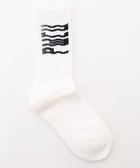 【ピーダブリュサーキュラス/PW CIRCULUS】の【WOMEN】WAVYロゴソックス ゴルフ レディース ホワイト系|ID: prp329100004839483 ipo3291000000035266931