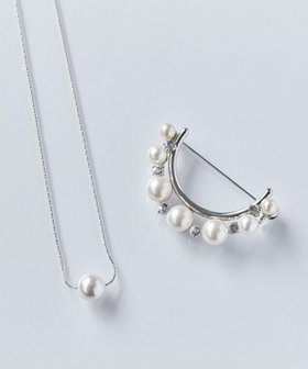 【フィービィー/phoebe】のオンワード限定セット ワントップパールネックレス×フォーマルパールビジューハーフブローチ 人気、トレンドファッション・服の通販 founy(ファニー) ファッション Fashion レディースファッション Fashion for Women ジュエリー Jewelry ネックレス Necklaces & Pendants アクセサリー Fashion Accessories エレガント 上品 Elegant シンプル Simple, Minimal チェーン Chain, Chain Strap トレンド Trend, Trending Now ネックレス Necklace, Pendant Necklace パール Pearl, Pearl Accent ブローチ Brooch, Pin Brooch おすすめ Recommended / Our Picks 入学式 Entrance Ceremony 卒業式 Graduation Ceremony 結婚式 Wedding |ID:prp329100004839493