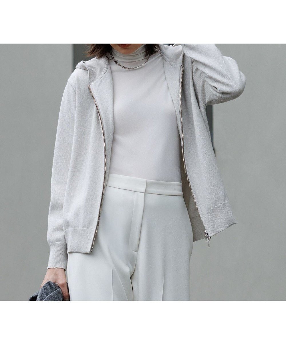 【アイシービー/iCB】の【洗える】ソフトカシミヤミックス ジップアップ ニットパーカー インテリア・キッズ・メンズ・レディースファッション・服の通販 founy(ファニー) ファッション Fashion レディースファッション Fashion for Women トップス・カットソー Cut & Sew Tops ニット Knit Tops & Sweaters レディースパーカー・カジュアルフーディー Casual Hoodies & Sweatshirts ウォーム Warm Fabric 洗える Machine Washable ジップアップ Zip-Up, Full Zip スタイリッシュ Stylish, Fashionable 定番 Standard, Basic Item 人気 Popular, Best Seller ハイネック High Neck, Mock Neck パーカー Hoodie, Parka A/W・秋冬 Autumn/Winter 旅行 Travel ビジネス 仕事 通勤 Business / Work / Commuting 2025年 2025 2025-2026秋冬・A/W Autumn/Winter 2025–26 AW25–26 トープ系|ID: prp329100004839503 ipo3291000000035642091