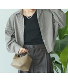 【アメリカンホリック/AMERICAN HOLIC】のクロップド丈バックタックシャツ Check Beige|ID: prp329100004839512 ipo3291000000035644995