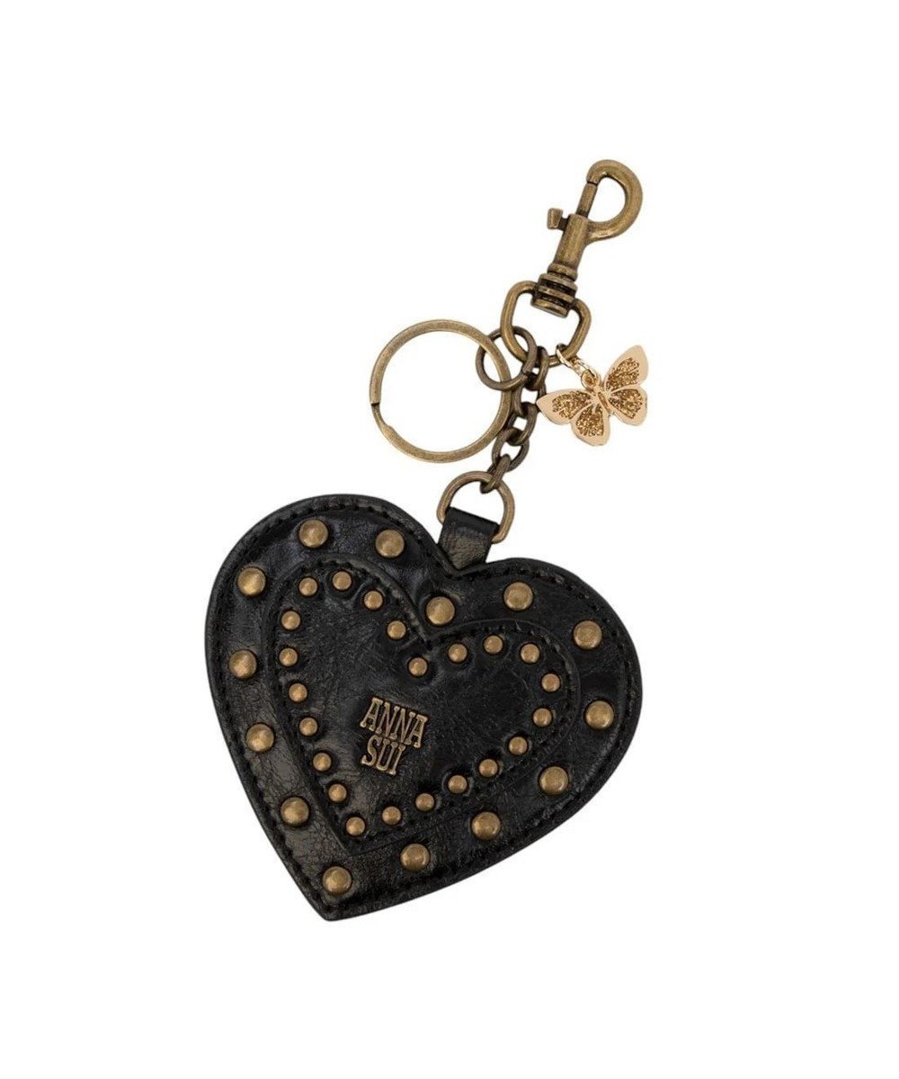 【アナスイ/ANNA SUI】のロッキンチャーム ハート インテリア・キッズ・メンズ・レディースファッション・服の通販 founy(ファニー) 　ファッション　Fashion　レディースファッション　Fashion for Women　アクセサリー　Fashion Accessories　シンプル　Simple, Minimal　チャーム　Charm, Pendant　クロ|ID: prp329100004839528 ipo3291000000035805934