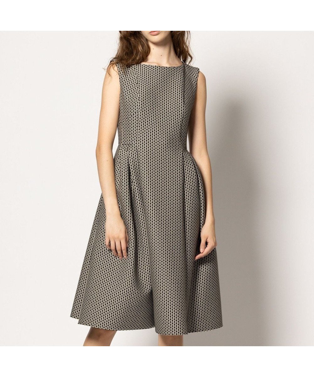 【トッカ/TOCCA】のGEOMETRIC FLOWER ドレス 人気、トレンドファッション・服の通販 founy(ファニー) 　ファッション　Fashion　レディースファッション　Fashion for Women　ワンピース　Dresses　フォーマル・パーティードレス・結婚式用ドレス　Elegant & Casual Dresses　ジャカード／ジャガード　Jacquard, Woven Pattern　ストレッチ　Stretch, Stretchy Fabric　トレンド　Trend, Trending Now　ドレス　Dress, One-Piece　夏　Summer　S/S・春夏　SS, Spring/Summer, Warm Season　A/W・秋冬　Autumn/Winter　 other-1|ID: prp329100004839560 ipo3291000000035520274