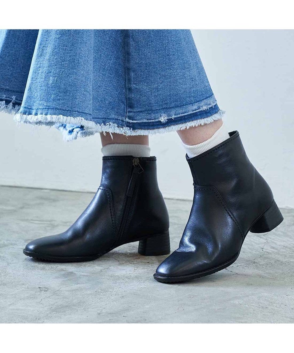 【イング/ing】のing 【WEB限定】スクエアトゥショートブーツ インテリア・キッズ・メンズ・レディースファッション・服の通販 founy(ファニー) ファッション Fashion レディースファッション Fashion for Women 抗菌 Antibacterial, Bacteria-Resistant シューズ Shoes, Footwear ショート Short, Short Length スクエア Square, Square Shape トレンド Trend, Trending Now 定番 Standard, Basic Item バランス Balance, Style Balance フラット Flat, Flat Shoes ベーシック Basic, Essential A/W・秋冬 Autumn/Winter ブラック|ID: prp329100004839574 ipo3291000000035711861