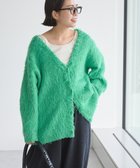 【アメリカンホリック/AMERICAN HOLIC】のカールシャギーカーディガン Green|ID: prp329100004839594 ipo3291000000035706321