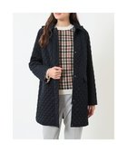 【ダックス/DAKS】のスウェードキルトコート ネイビー|ID: prp329100004839606 ipo3291000000035704477