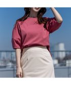 【エニィ スィス/any SiS】の【撥水・汗ジミ防止・UVケア・洗える】スーピマスムース クロップド Tシャツ 人気、トレンドファッション・服の通販 founy(ファニー) ファッション Fashion レディースファッション Fashion for Women トップス・カットソー Cut & Sew Tops シャツ・ブラウス・オフィスカジュアル Elegant Blouses & Button-Ups ロングTシャツ・Tシャツ Longline T-Shirts & Tees カットソー・ベーシックTシャツ Cut-and-Sewn Tops / Stretch Tees & Basics 春 Spring 洗える Machine Washable カットソー Cut and Sewn Top クロップド Cropped, Short Length 吸水 Absorbent, Quick-Dry シルク Silk, 100% Silk ストレート Straight, Straight Cut スリット Slit, Slit Detail プリント Print, Printed Pattern S/S・春夏 SS, Spring/Summer, Warm Season おすすめ Recommended / Our Picks 夏 Summer 新作・新入荷 New Arrivals / New In thumbnail レッド|ID: prp329100004839619 ipo3291000000035268081