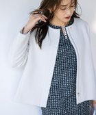 【組曲/KUMIKYOKU】の2WAYショートビーバー フーテッドコート 人気、トレンドファッション・服の通販 founy(ファニー) ファッション Fashion レディースファッション Fashion for Women アウター Coat / Outerwear Collection コート・ロングコート・ピーコート Long Coats, Peacoats & More レディースジャケット・軽アウター Jackets ショート Short, Short Length ジャケット Jacket, Outerwear チェック Check, Plaid, Tartan フェミニン Feminine, Girly ボトム Bottoms, Lower Wear モノトーン Monotone, Black and White 無地 Plain, Solid Color A/W・秋冬 Autumn/Winter エレガント 上品 Elegant thumbnail ライトグレー系|ID: prp329100004839647 ipo3291000000035381728