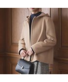 【組曲/KUMIKYOKU】の2WAYショートビーバー フーテッドコート 人気、トレンドファッション・服の通販 founy(ファニー) ファッション Fashion レディースファッション Fashion for Women アウター Coat / Outerwear Collection コート・ロングコート・ピーコート Long Coats, Peacoats & More レディースジャケット・軽アウター Jackets ショート Short, Short Length ジャケット Jacket, Outerwear チェック Check, Plaid, Tartan フェミニン Feminine, Girly ボトム Bottoms, Lower Wear モノトーン Monotone, Black and White 無地 Plain, Solid Color A/W・秋冬 Autumn/Winter エレガント 上品 Elegant thumbnail ベージュ系|ID: prp329100004839647 ipo3291000000035381732