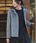 【組曲/KUMIKYOKU】の2WAYショートビーバー フーテッドコート 人気、トレンドファッション・服の通販 founy(ファニー) ファッション Fashion レディースファッション Fashion for Women アウター Coat / Outerwear Collection コート・ロングコート・ピーコート Long Coats, Peacoats & More レディースジャケット・軽アウター Jackets ショート Short, Short Length ジャケット Jacket, Outerwear チェック Check, Plaid, Tartan フェミニン Feminine, Girly ボトム Bottoms, Lower Wear モノトーン Monotone, Black and White 無地 Plain, Solid Color A/W・秋冬 Autumn/Winter エレガント 上品 Elegant thumbnail ブラック系3|ID: prp329100004839647 ipo3291000000035381736