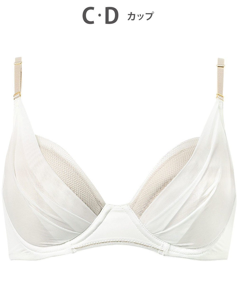 【ウィング/Wing】の【マッチミーブラ】 ブラがわたしに合わせてくれる 【グッドデザイン賞受賞】 バストの左右差や個々のバストの状態に対応 KB2011 ウイング/ワコール インテリア・キッズ・メンズ・レディースファッション・服の通販 founy(ファニー) 　ファッション　Fashion　レディースファッション　Fashion for Women　アンダー　Underwear Essentials　クッション　Cushion, Throw Pillow　シンプル　Simple, Minimal　ストレート　Straight, Straight Cut　フィット　Fit, Slim Fit　フラット　Flat, Flat Shoes　フロント　Front, Front Design　ブラジャー　Bra, Lingerie　ワイヤー　Wire, Wired Bra　アイボリー|ID: prp329100004839664 ipo3291000000035620995