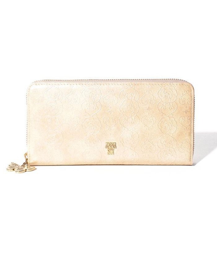 【アナスイ/ANNA SUI】のローズハート ラウンド長財布 インテリア・キッズ・メンズ・レディースファッション・服の通販 founy(ファニー) https://founy.com/ ファッション Fashion レディースファッション Fashion for Women ミニ財布・二つ折り財布 Wallets & Card Cases エナメル Patent Leather チャーム Charm, Pendant バタフライ Butterfly, Butterfly Motif プリント Print, Printed Pattern ラウンド Round, Round Neck ローズ Rose, Rose Motif 定番 Standard, Basic Item 財布 Wallet, Purse |ID: prp329100004839684 ipo3291000000035844371