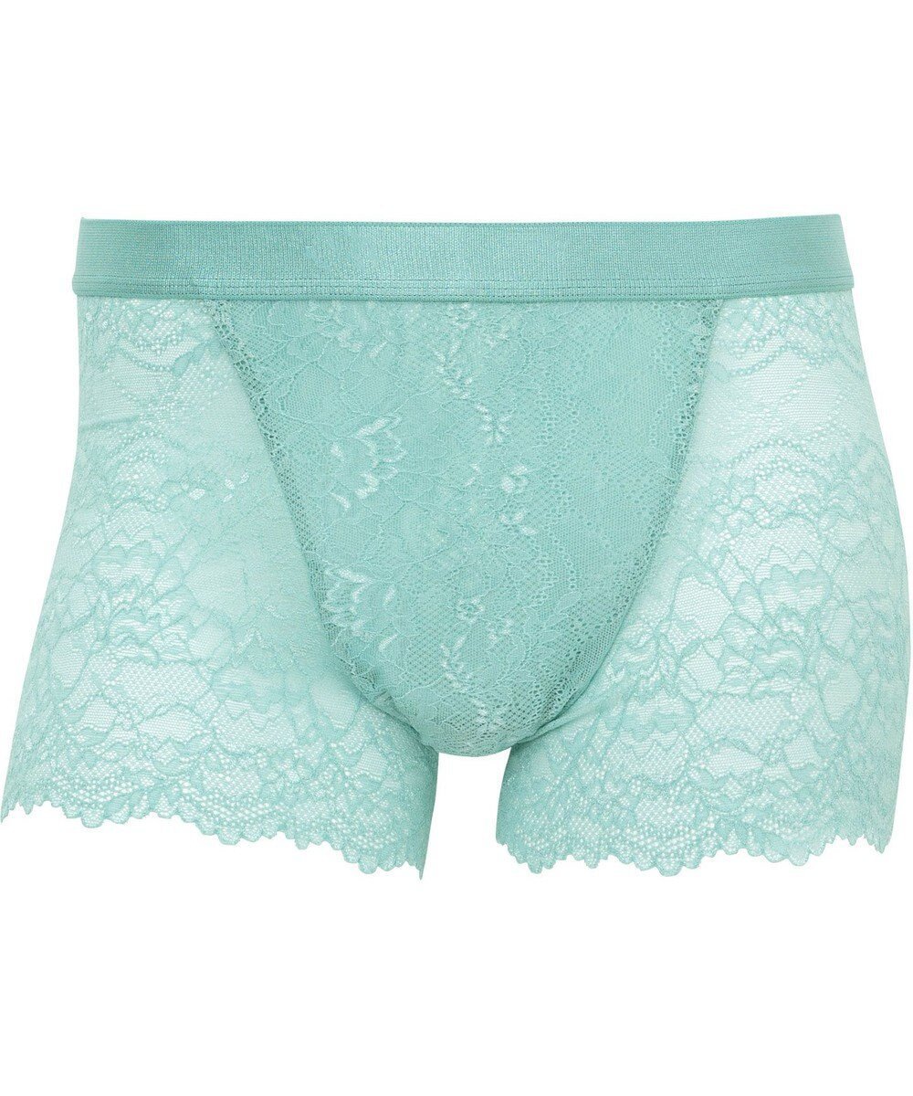 【ワコール/Wacoal / MEN】のWACOAL MEN 【レースボクサー】 ボクサーパンツ ユニセックス 通気性 スカラ始末(裾部分) マチ部分の肌側は綿素材 レディース メンズ WT8822 /ワコールメン インテリア・キッズ・メンズ・レディースファッション・服の通販 founy(ファニー) 　ファッション　Fashion　レディースファッション　Fashion for Women　パンツ　Pants & Trousers　アンダー　Underwear Essentials　人気　Popular, Best Seller　フロント　Front, Front Design　メンズ　Men's, Menswear　レース　Lace, Lace Fabric　メロン|ID: prp329100004839705 ipo3291000000036261035