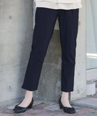 【ティアクラッセ/Tiaclasse】の【洗える】ストレッチサイドラインパンツ ネイビー|ID: prp329100004839735 ipo3291000000035642632