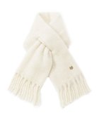 【ムーンバット/MOONBAT】のPAUL JOE ACCESSOIRES(ポール ジョー) ボリュームマフラー 無地 人気、トレンドファッション・服の通販 founy(ファニー) ファッション Fashion レディースファッション Fashion for Women マフラー・スヌード / 冬小物の定番 Scarves & Mufflers スヌード Snood, Infinity Scarf ネコ Cat, Feline Motif フリンジ Fringe, Tassel マフラー Scarf, Muffler メタル Metal, Metal Parts 無地 Plain, Solid Color A/W・秋冬 Autumn/Winter thumbnail オフホワイト|ID: prp329100004839738 ipo3291000000035268569