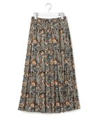 【ジェイプレスヨークストリート/J.PRESS YORK STREET】の【WOMEN】ペイズリーワイドプリーツ スカート オレンジ系3|ID: prp329100004839879 ipo3291000000035774316