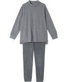 【ワコール 睡眠科学/wacoal suimin】のパジャマ 長袖 長ズボン ルームウェア 吸湿発熱性(本体) メンズパジャマあり(YGW464) 上下セット かぶりタイプ YDW463 睡眠科学/ワコール グレー|ID: prp329100004839880 ipo3291000000035269067