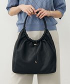 【ジェイ プレス/J.PRESS】の【A4サイズ収納可】ドロストギャザー トート バッグ ブラック系|ID: prp329100004839914 ipo3291000000035857216