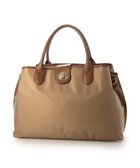 【アンビリオン/UNBILLION】のペルケ perche / ナイロン×牛革付属ユーティリティ2wayトート ライトベージュ|ID: prp329100004839929 ipo3291000000035930823