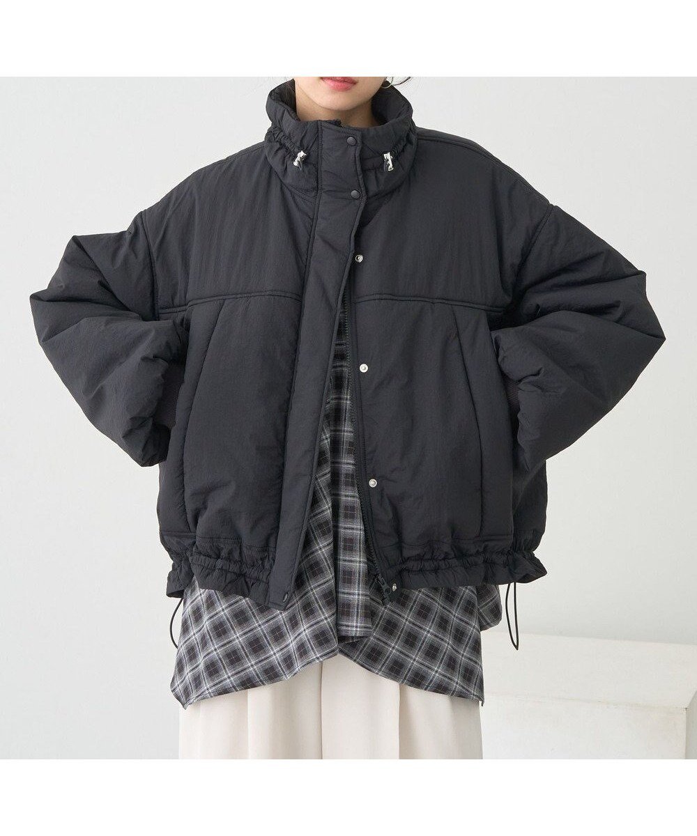 【アースミュージックアンドエコロジー/earth music&ecology】のモンスターコート インテリア・キッズ・メンズ・レディースファッション・服の通販 founy(ファニー) 　ファッション　Fashion　レディースファッション　Fashion for Women　アウター　Coat / Outerwear Collection　コート・ロングコート・ピーコート　Long Coats, Peacoats & More　レディースジャケット・軽アウター　Jackets　おすすめ　Recommended / Our Picks　ギャザー　Gathered, Ruffled　ジャケット　Jacket, Outerwear　ダウン　Down, Puffer　フェミニン　Feminine, Girly　ボトム　Bottoms, Lower Wear　ポケット　Pocket, Pocket Detail　A/W・秋冬　Autumn/Winter　防寒　Cold Protection, Winter-Ready　Black|ID: prp329100004839935 ipo3291000000035269286