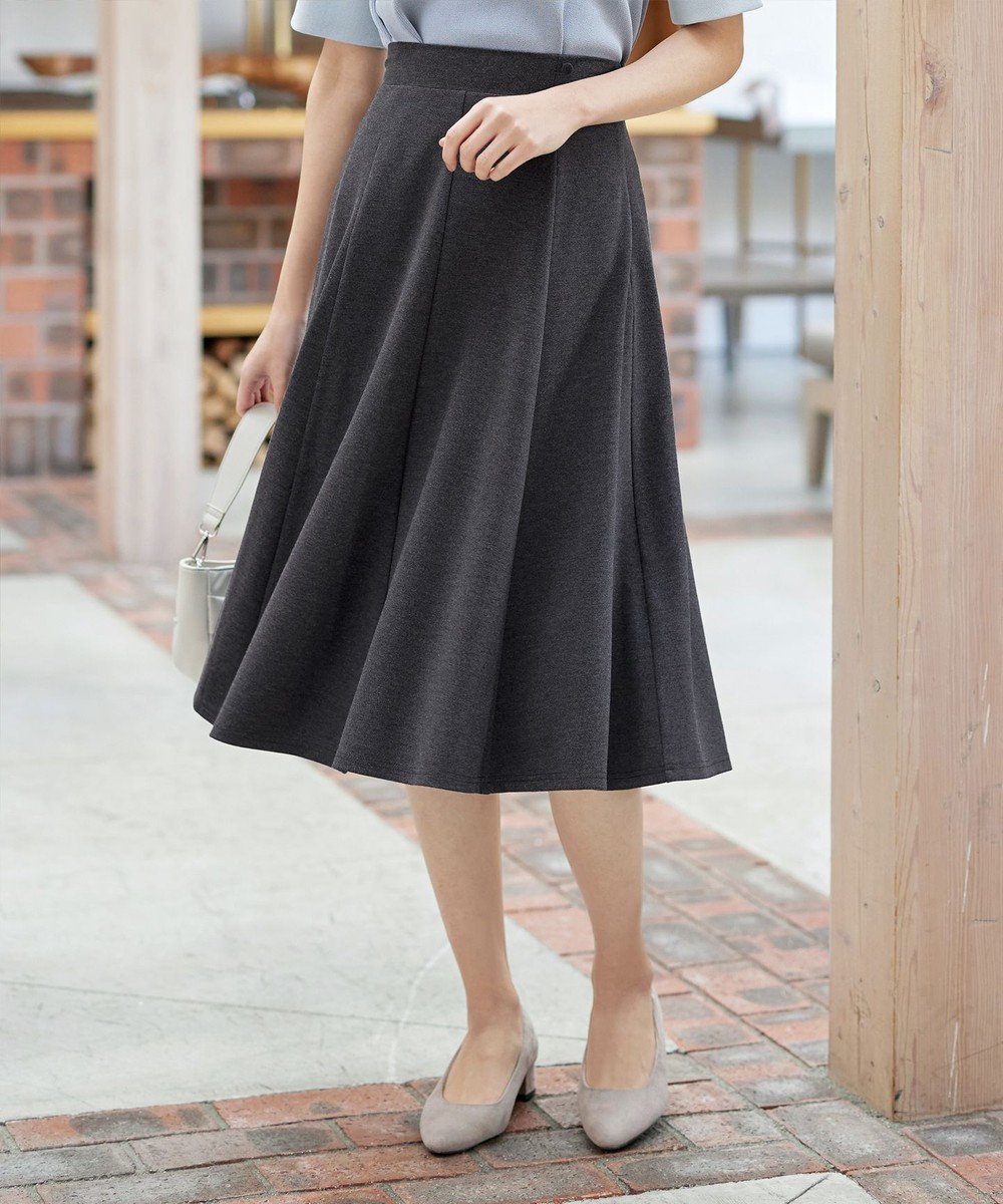 【ティアクラッセ/Tiaclasse】のポンチフレアスカート インテリア・キッズ・メンズ・レディースファッション・服の通販 founy(ファニー) ファッション Fashion レディースファッション Fashion for Women スカート Skirts Aライン・フレアスカート A-Line & Flared Skirts 春 Spring 洗える Machine Washable 秋 Autumn カットソー Cut and Sewn Top シューズ Shoes, Footwear チュニック Tunic, Long Top フェミニン Feminine, Girly フレア Flare, Flared 楽ちん Easy Fit, Comfortable 冬 Winter / This Winter S/S・春夏 SS, Spring/Summer, Warm Season 再入荷 Restock / Back in Stock 夏 Summer エレガント 上品 Elegant 新作・新入荷 New Arrivals / New In ビジネス 仕事 通勤 Business / Work / Commuting チャコールグレー|ID: prp329100004839938 ipo3291000000035635120