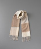 【アウロラ/AURORA】のfoulatelier フラトリエ カシミヤ起毛 チェックマフラー ベージュ|ID: prp329100004839946 ipo3291000000035704715